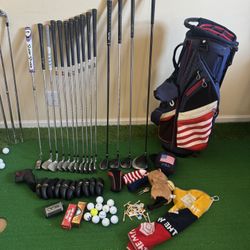 Golf Patriotic USA-NIKE SQ & Machspeed Callaway and more Mens Right Hand Regular  flex Forgiving!!