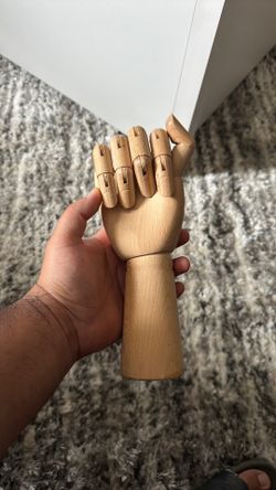 Wooden hand