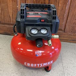 Craftsman 6 gallon 150psi air compressor