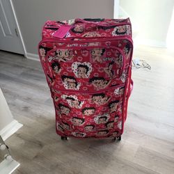 large betty boop suitcase 
