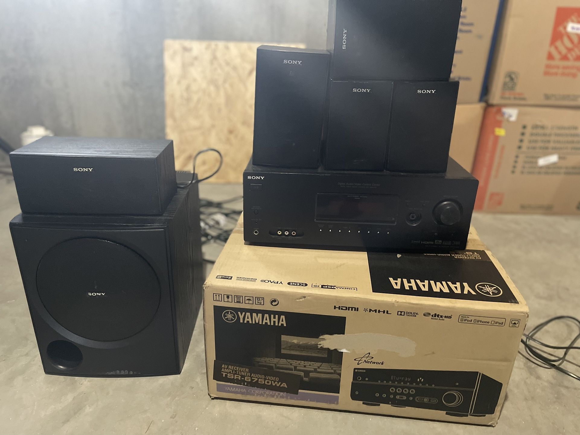 Sony and Yamaha Receivers