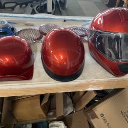 Custom Painted Helmets Or Motorcycle Parts 
