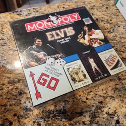 2003  "Sealed" ELVIS PRESLEY COLLECTORS EDITION MONOPOLY 