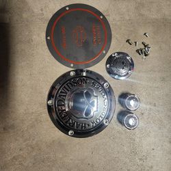 Harley Davidson Derby, Timing, Axle Covers