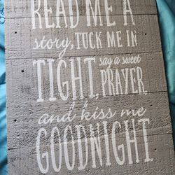 Nursery Decor / Bedroom Plaque 