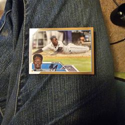 Jazz Chisholm Jr 1566/2023 Baseball Card 