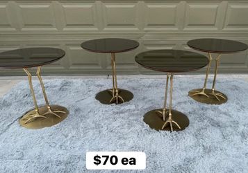“Surreal ‘Bird Leg’ Side Tables