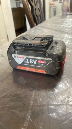 18 Volt Bosch Li-on 4.0ah Battery