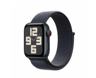 Apple Watch SE (2nd Gen) 40mm in Midnight Aluminum Case With Ink Sport Loop
