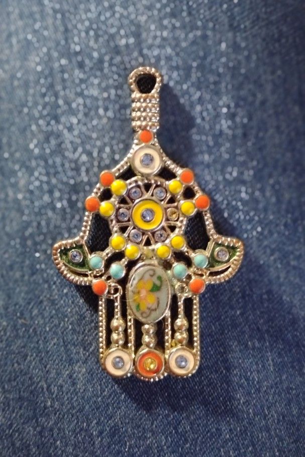 Evil Eye Hand Neckless Pendant
