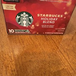Starbucks Holiday Blend Coffee Pods