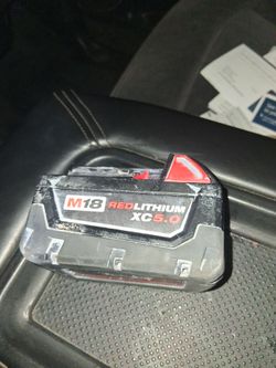 Milwaukee 5 ah battery