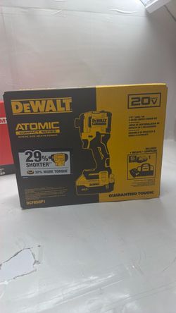DEWALT Atomic 20V Impact Driver Kit DCF850P1