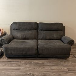 Ashley Double Recliner Sofa