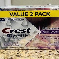 Crest 3D Brilliance 2 Pack 