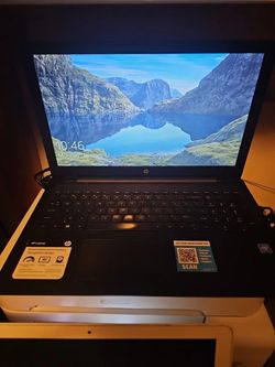 15 inch hp laptop older but it was never used. Battery is still good has charger