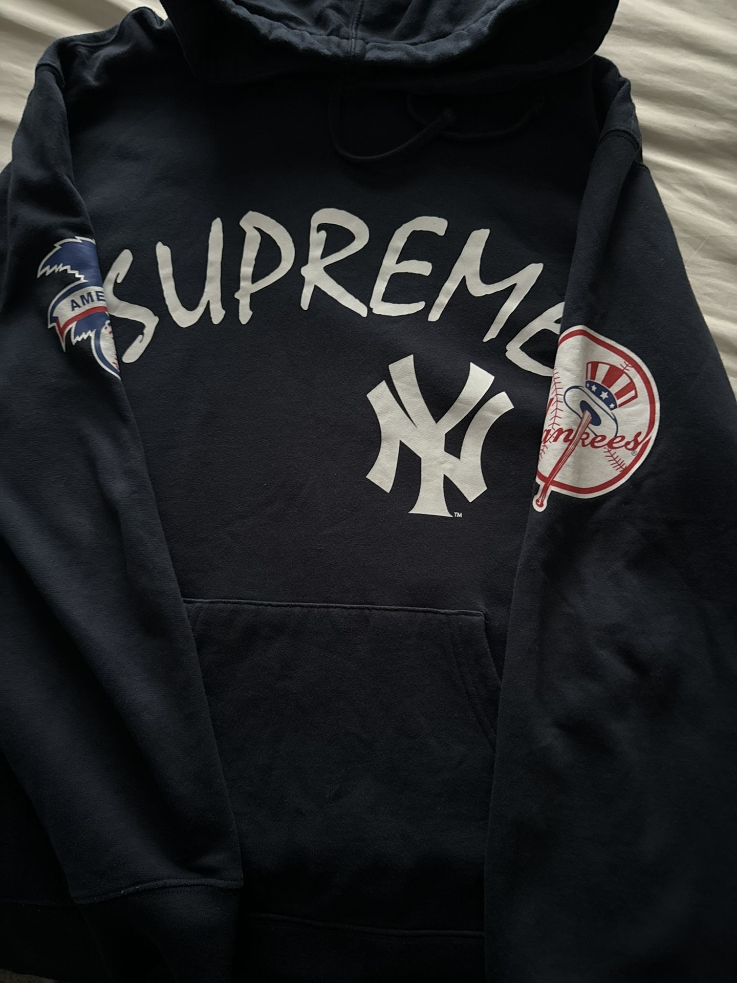 Supreme Yankees Hooded Sweatshirt