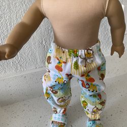 18” Doll Pants And Shoes
