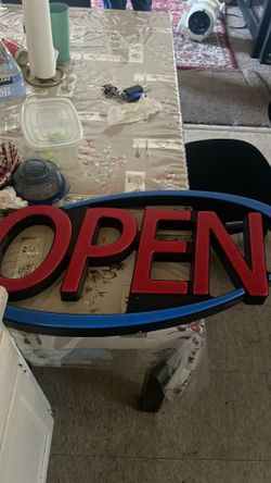 Open Sign