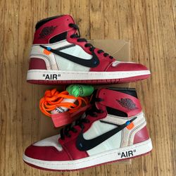 Jordan 1 Off White Chicago Size 11