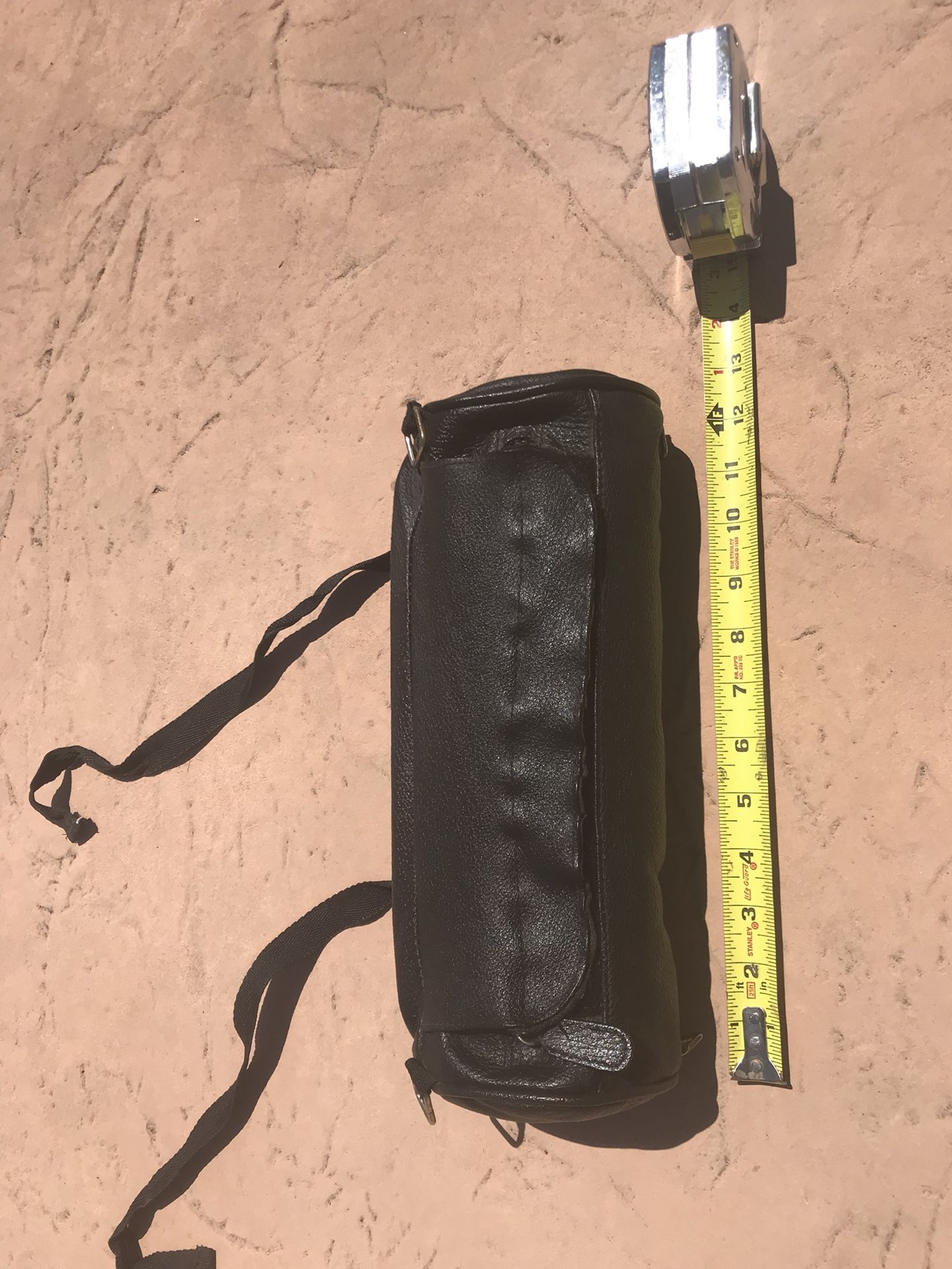 Soft Leather Handlebar/Fork Bag