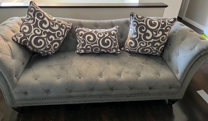 Sofa and chair