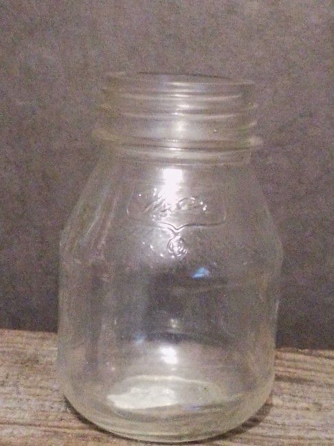 Vintage Glass Wyeth 3 Oz baby Bottle.