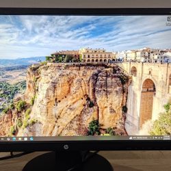 HP K5A38A 24 Uh 24-inch Full HD Monitors w/Power Cable And HDMI Cable