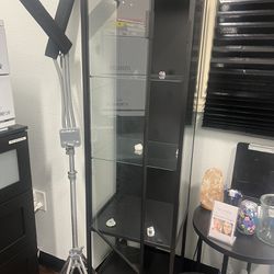 Used - IKEA RUDSTA Glass-door cabinet