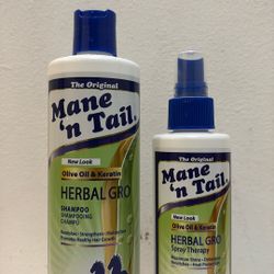 Mane ‘n Tail Olive Oil & Keratin Herbal Gro Shampoo or Spray Therapy