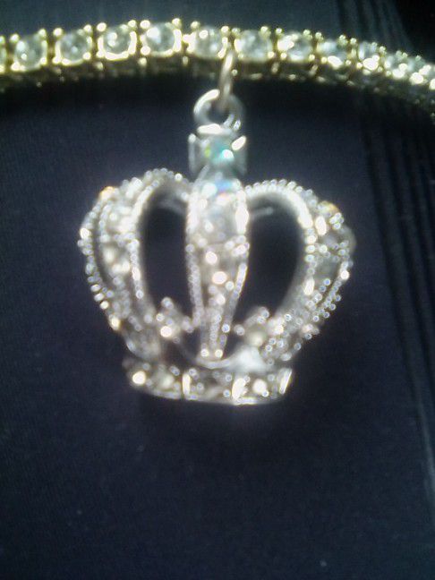 Rhinestone Crown. 