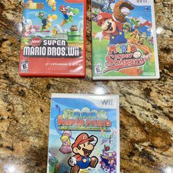 Wii Mario Games 