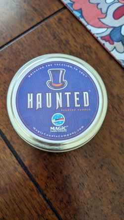 Haunted House Halloween Candle by Magic Candle Company