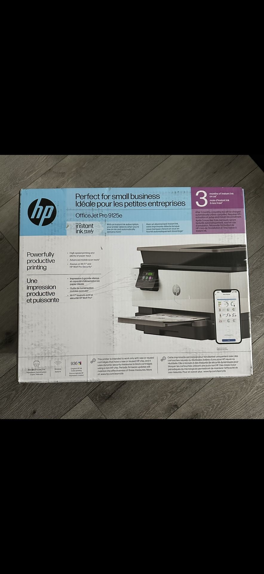 Hp Printer Officejet Pro 9125E Brand New