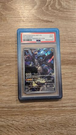 N's Zekrom ascended heroes PC ETB PSA 9