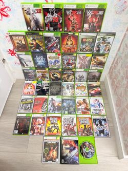 Microsoft Xbox 360 Games, These are collectible games send me offer