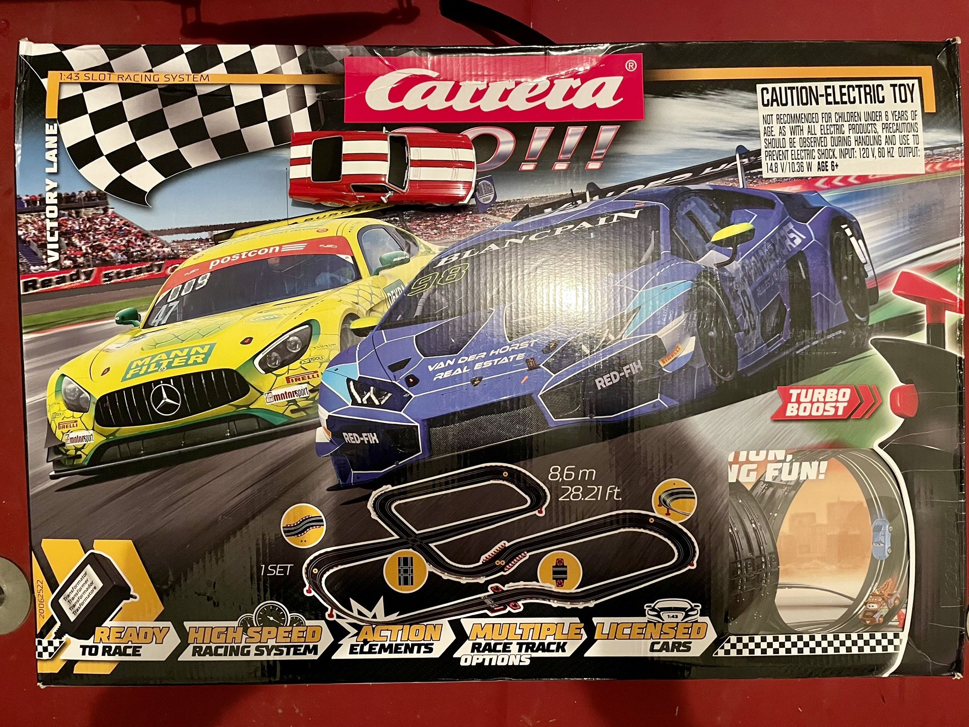 Carrera GO!!! 62522 Victory Lane Electric Powered Slot Car