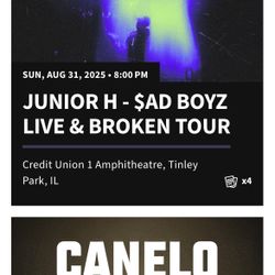 JUNIOR H - LAWN TICKETS 2025