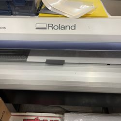 Roland Versacam Solvent Printer Vinyl Printer Cutter With Inks And Vinyl
