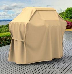 65 Wide Bbq Barbeque Grill Covers NeverWet Signature Tan rustoleum rustoleum  Rust-oleum 