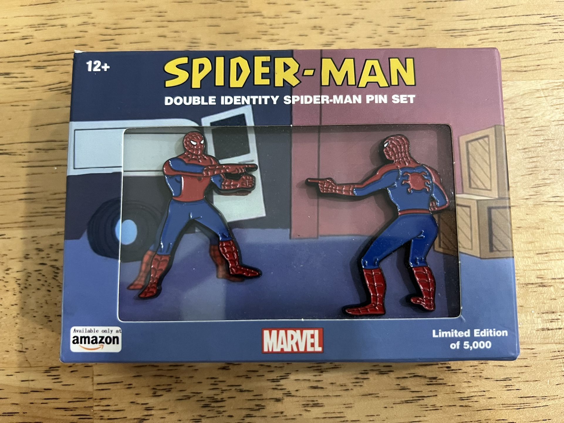 Spider-Man Double Identity Pin Limited Edition