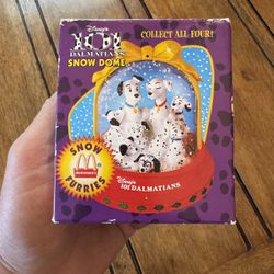 vintage 1996 McDonald's "101 Dalmatians Snow Furries" 