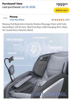 Massage chair