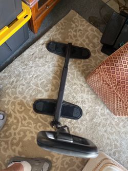 Adjustable standing bed rail / bedside assist handle in good condition.