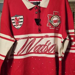 Watson Luxe Rugby Long Sleeve Polo