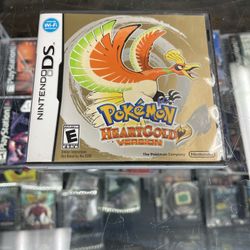 Pokemon Heartgold DS Authentic $200 Gamehogs 11am-7pm