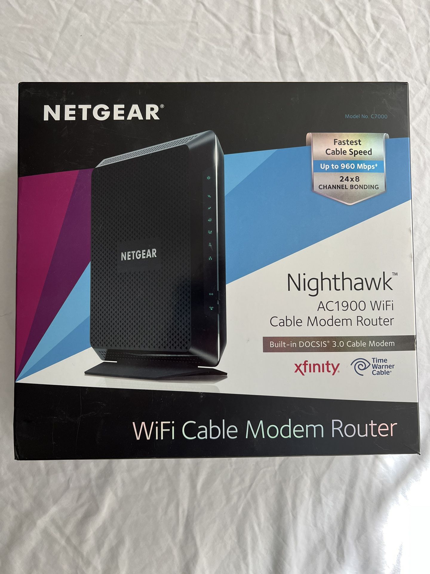 Netgear Nighthawk AC1900 (C7000) Modem/Router 