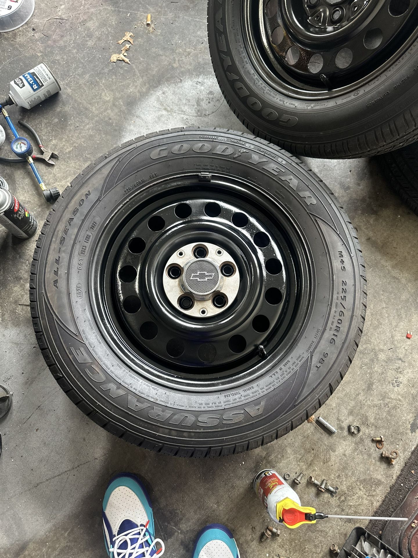 Chevy Impala Police Factory Wheels