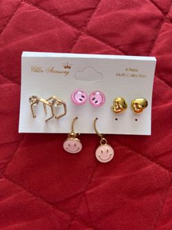 Chloe Accessory 5-Pair Earring Multi Collection