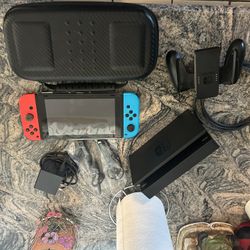 Nintendo switch and all accessories for TV hook up